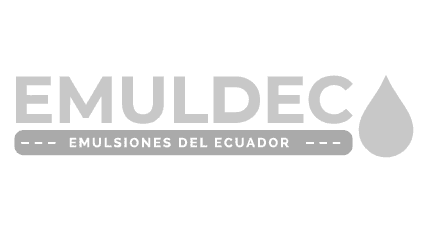 Logotipo en tonos de gises emuldec